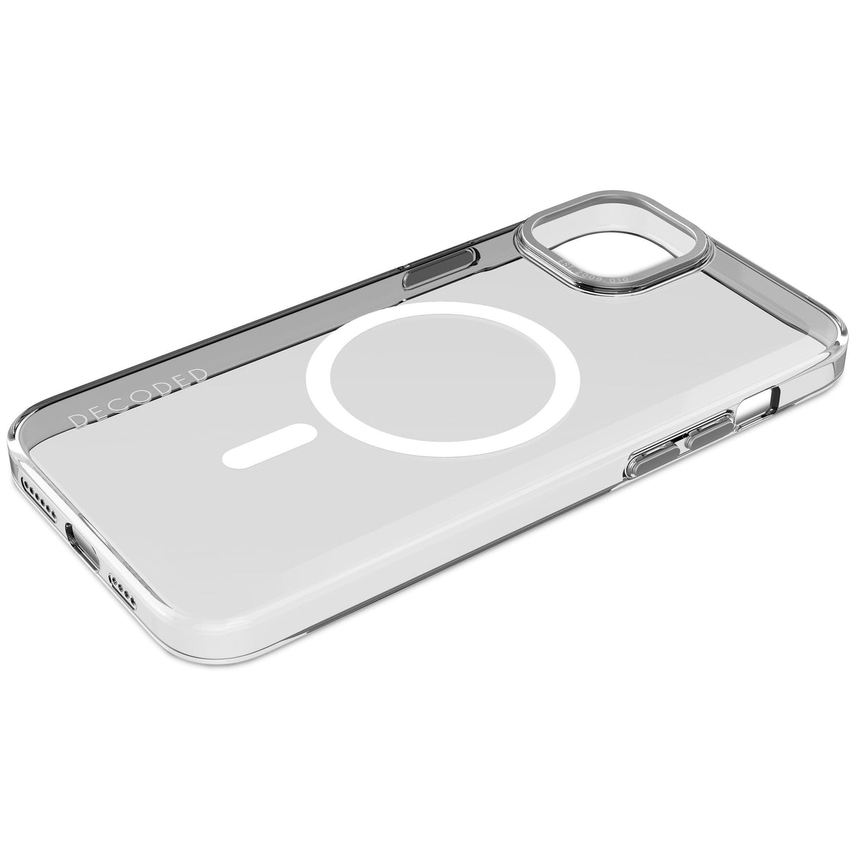 Decoded Recycled Plastic Backcover Ip 15 Plus Transparant