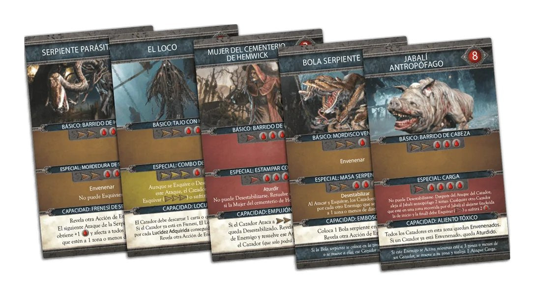 Juego De Mesa Bloodborne El Bosque Prohibido Expansion Edad Recomendada 14