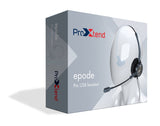 EAN 5714590008449 - ProXtend Epode Auriculares Alámbrico Diadema Llamadas/Música Negro imagen 3