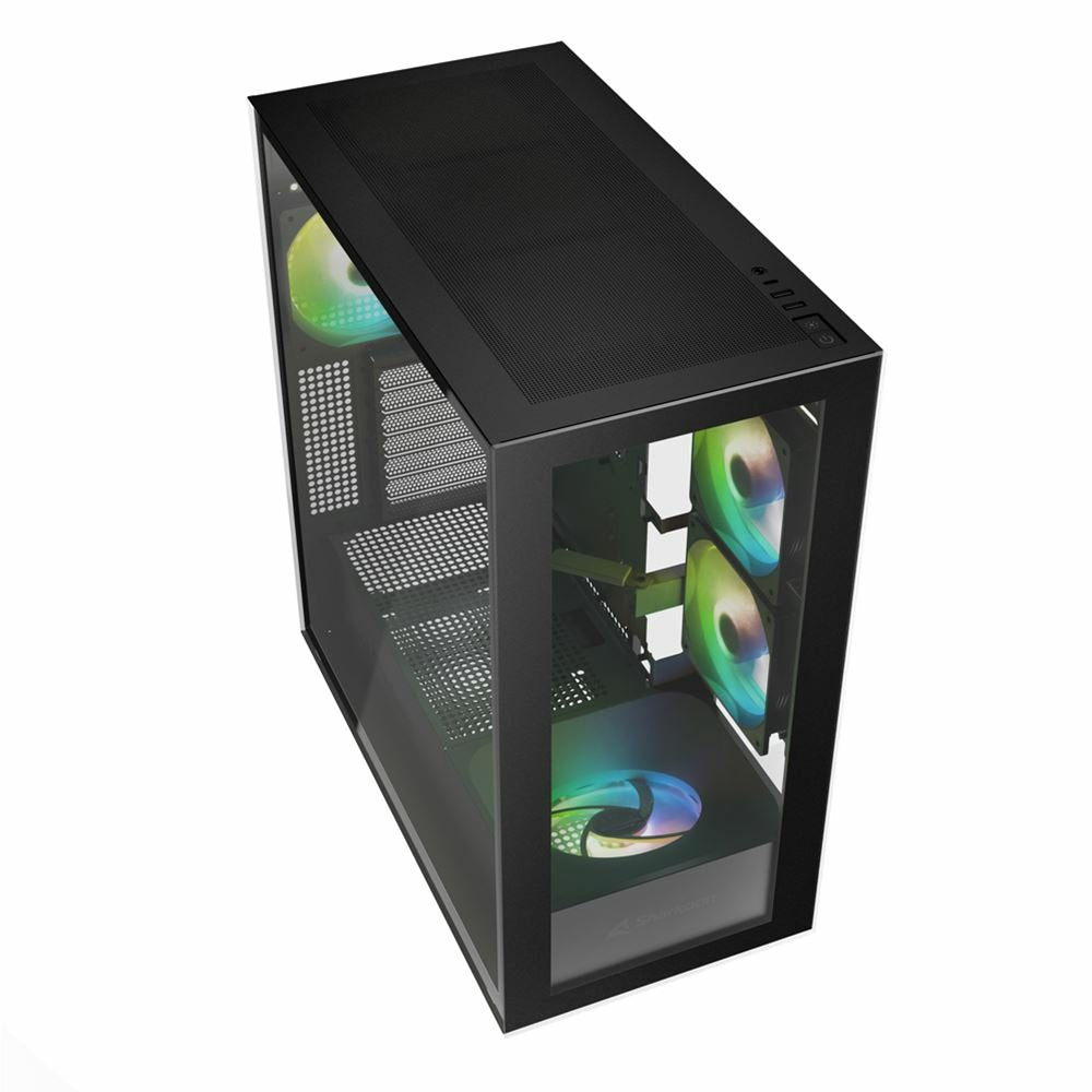 EAN 4044951040032 - Sharkoon Rebel C60 Midi Tower Negro imagen 3