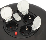 EAN 4007123688272 - Brennenstuhl 1093900600 base múltiple 10 m 3 salidas AC Interior Negro imagen 5