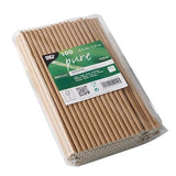 Papstar Strohhalme Pure Marrón
