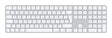 EAN 0195949654565 - Apple Magic teclado Universal USB + Bluetooth QWERTY Inglés del Reino Unido Blanco imagen 1