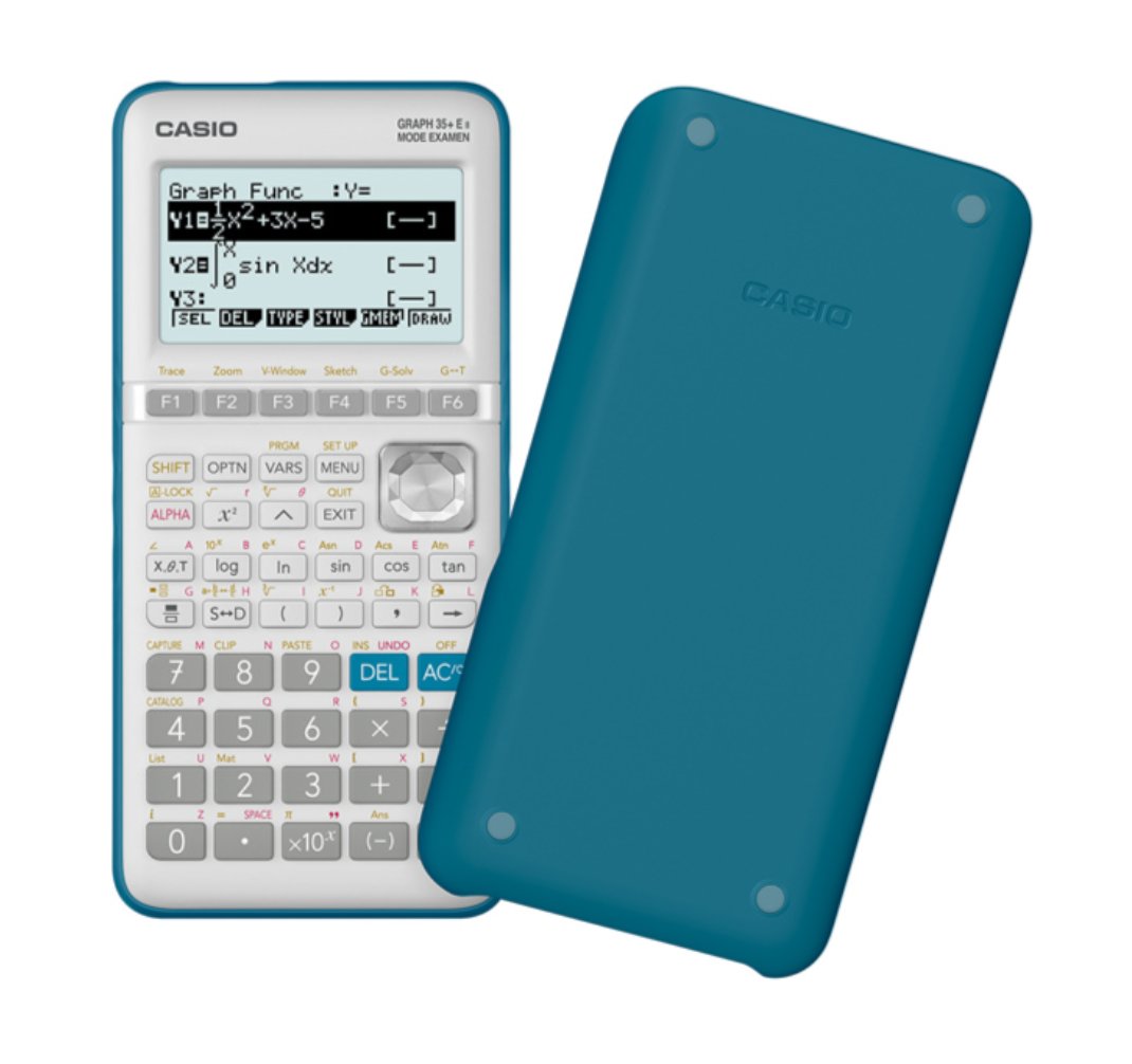 Casio Calculadora Gráfica Gris 8 Lineas Y 21 Dígitos Graph 35