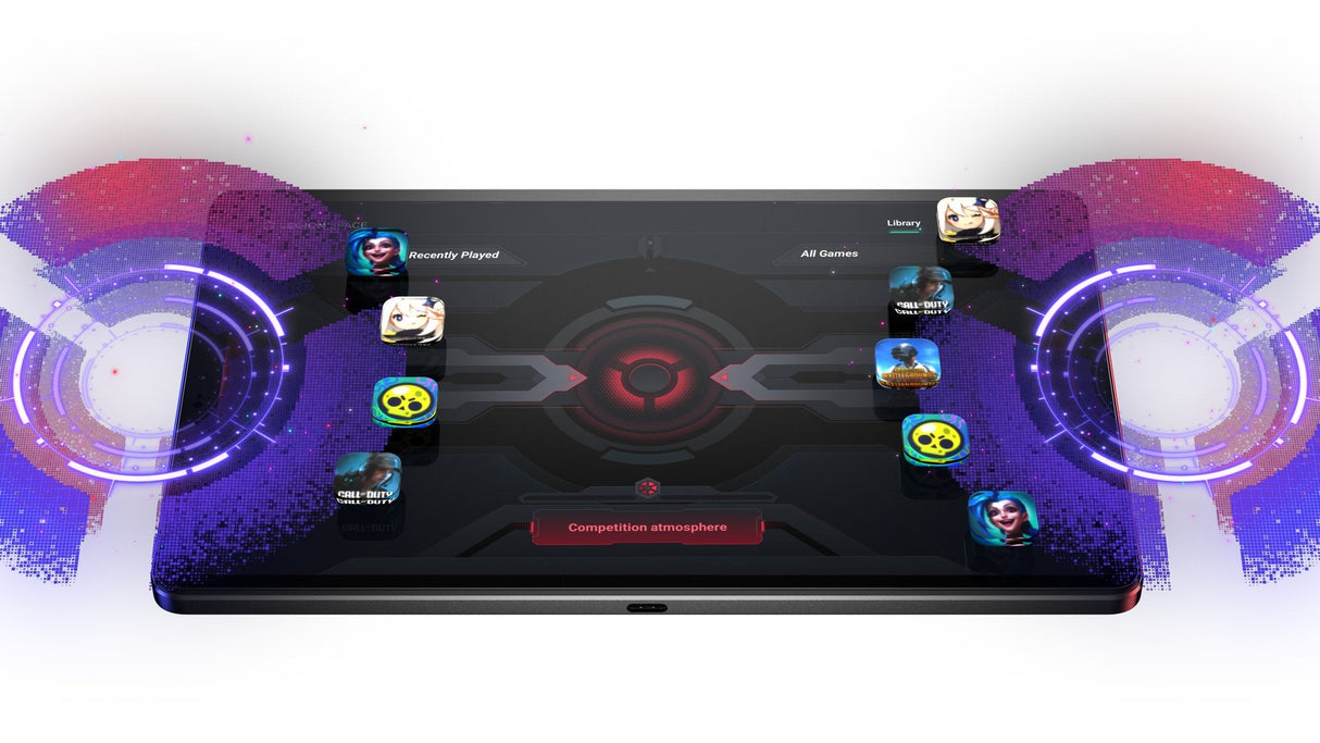 Tablet Lenovo Legion Tab 8.8 2.5k Qualcomm Snapdragon 8 Gen 3 Plataforma Móvil 12 Gb 256 Gb Gpu Qualcomm Adreno Integrada Android 14 Negro Táctil 2 Años W