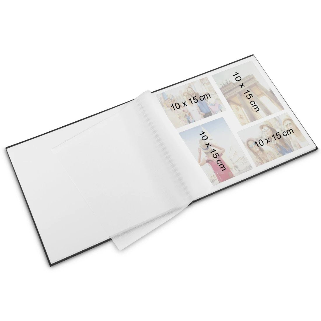 Hama  Fine Art  Spiral Grey 36x32 50 White Pages 2113