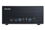 EAN 887993006796 - Shuttle XPС slim XH610G2 PC/estación de trabajo barebone Escritorio Negro Intel H610 LGA 1700 imagen 1