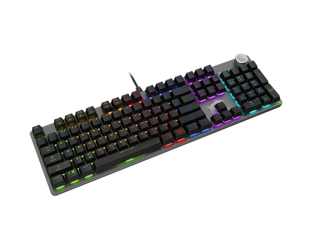 EAN 4711377324953 - MSI FORGE GK320 RED teclado Juego USB QWERTY Internacional de EE.UU. Negro imagen 3