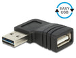 EAN 4043619655229 - DeLOCK 65522 cambiador de género para cable USB 2.0 A Negro imagen 1