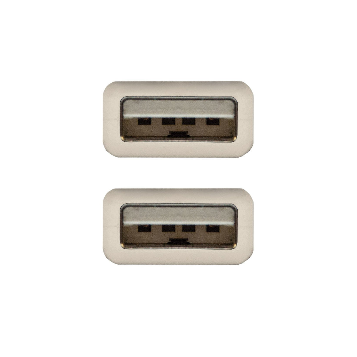 EAN 8433281000490 - Nanocable 10.01.0302 cable USB USB 2.0 1 m USB A Beige imagen 3