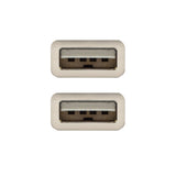 EAN 8433281000490 - Nanocable 10.01.0302 cable USB USB 2.0 1 m USB A Beige imagen 3