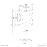 Neomounts Soporte Atornillable A Mesa Para Tv