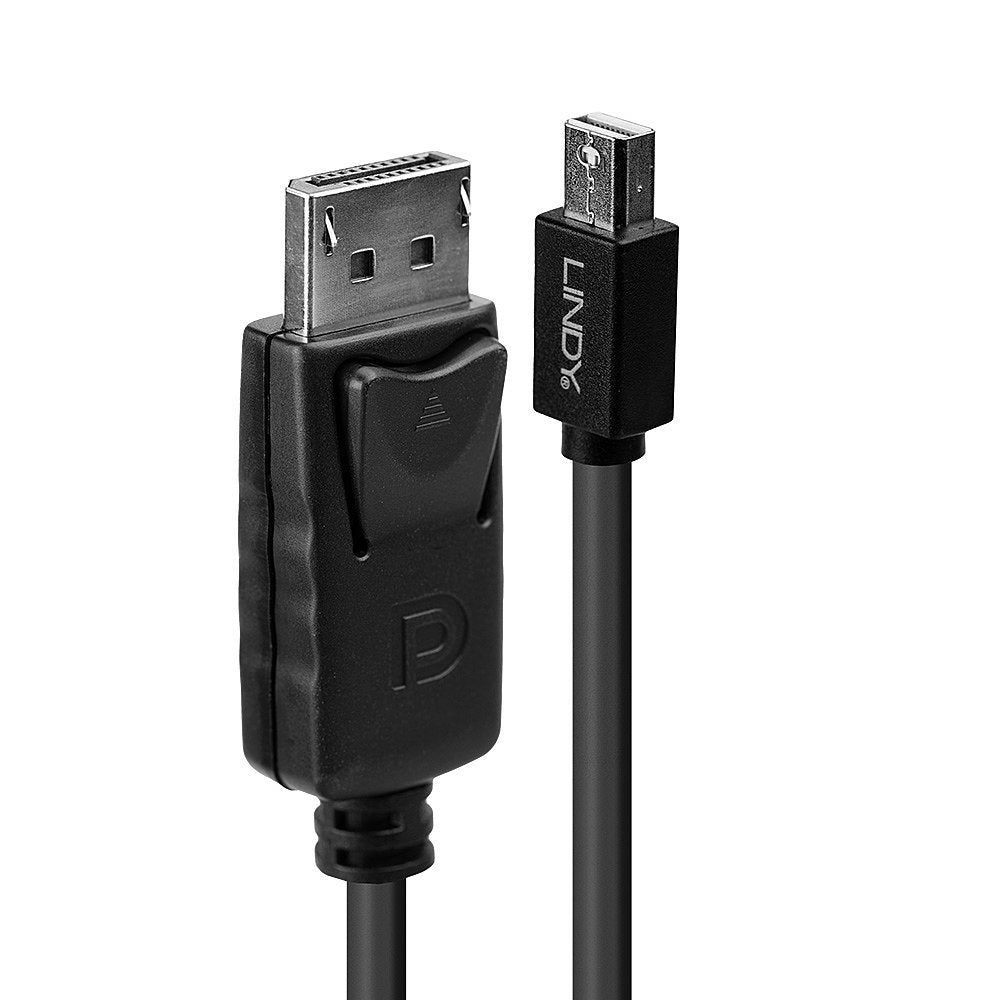 Lindy Mini-Displayport A Displayport Cable Negro 3m