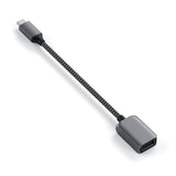 Satechi St-Ucatcm Cable Usb Usb 3.2 Gen 1 (3.1 Gen 1) Usb C Usb A Gris