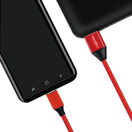 EAN 4052792052749 - LogiLink CU0147 cable USB USB 2.0 0,3 m USB A USB C Rojo imagen 3