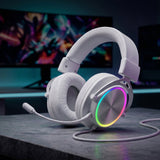 Auriculares Gaming Inalámbricos Con Micrófono Mars Gaming Mh-Forge Jack 3.5 Bluetooth Blancos