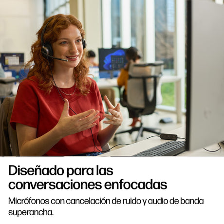 EAN 0199251820878 - HP Poly Mission 625 Stereo USB Wired Headset Alámbrico Diadema Business/Everyday USB Tipo C Negro imagen 6
