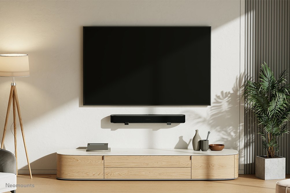 Soporte Universal Para Barra De Sonido, Ajustable En Profundidad (9-15,4 Cm) 15kg Awl29-550bl1 Neomounts