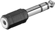 EAN 5705965867013 - Microconnect AUDANR cambiador de género para cable 6.3mm 3.5mm Negro imagen 1