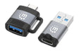 EAN 0766623356329 - Manhattan 356329 cambiador de género para cable Negro, Gris imagen 1