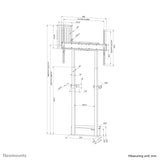 Neomounts By Newstar Soporte De Pared Motorizado