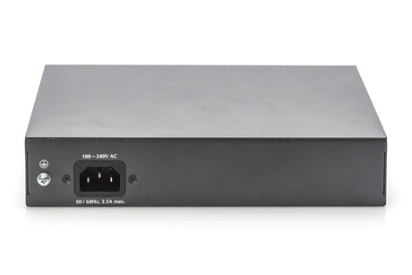 EAN 4016032467380 - Digitus DN-95140 switch No administrado Gigabit Ethernet (10/100/1000) Energía sobre Ethernet (PoE) Negro imagen 4