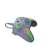 Mando Pdp Afterglow Wave Alámbrico, Gamepad (Gris, Para Xbox Y Pc)