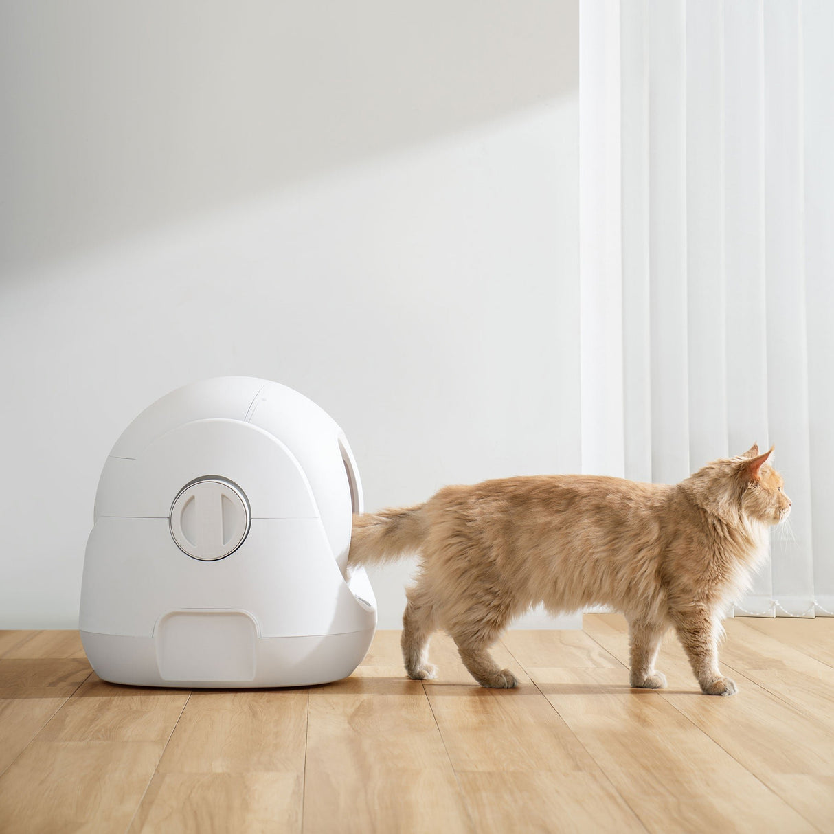 EAN 6972884750842 - Petoneer CL96961 bandeja higiénica para perro y gato Caja de arena con cubierta Blanco imagen 11