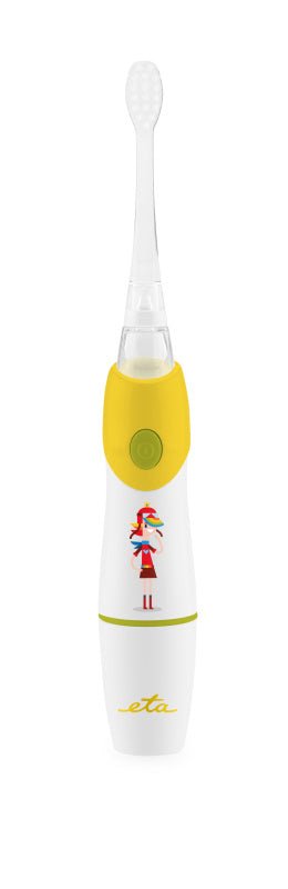 Eta071090050 Sonetic Children'S Sonic Toothbrush, Timer, Yellow White
