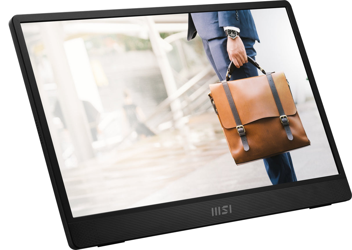 Msi Pro Mp161 E2u 15.6" Fhd 60hz 250cd M2 4ms Minihdmi 2xusb Ttype C Speaker