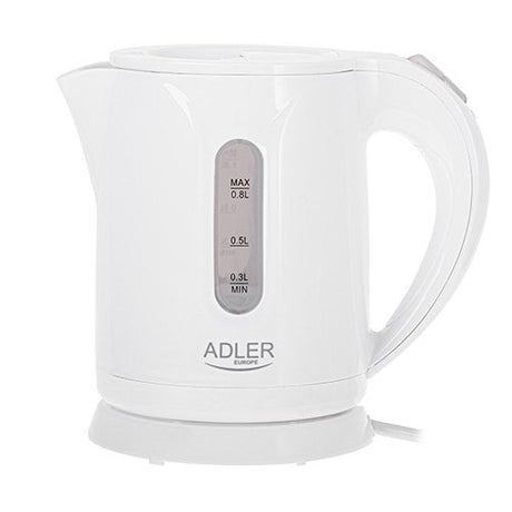 EAN 5903887809207 - Adler AD 1371W tetera eléctrica 0,8 L 800 W Blanco imagen 1