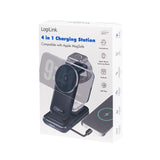 Logilink Wireless Table Charger, 4 In 1, 15w