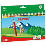 Alpino Estuche 30 Lápices De Colores 175mm Surtidos
