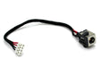 Conector Com Cabo Dc Jack Para Portátil Asus Q500A Q500A-Bhi Q500A-Bsi X55A X55C
