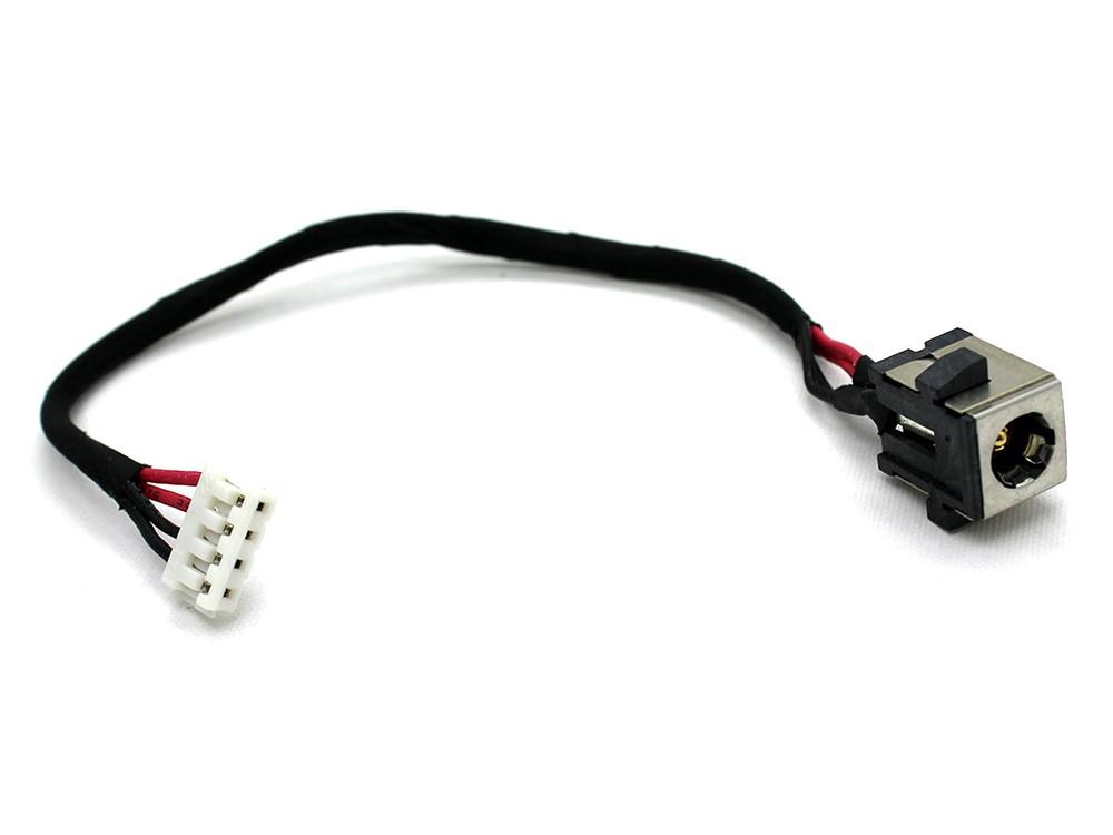Conector Com Cabo Dc Jack Para Portátil Asus Q500A Q500A-Bhi Q500A-Bsi X55A X55C