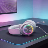 Auriculares Gaming Inalámbricos Con Micrófono Mars Gaming Mh-Forge Jack 3.5 Bluetooth Blancos