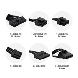 EAN 8436556145322 - CoolBox Force BR-500 unidad de fuente de alimentación 20+4 pin ATX Negro imagen 6