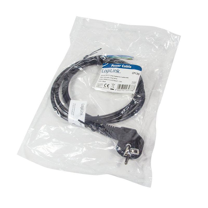 EAN 4052792039788 - LogiLink 1.5m, CEE 7/7 Negro 1,5 m CEE7/7 imagen 3