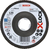 Bosch Arandela De Seguridad Dentada X-Lock X571 Best For Metal, 125 Mm, Disco Abrasivo 2608619204