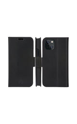 Dbramante1928 Copenhagen Slim Funda Con Tapa Para Teléfono Móvil Cuero De Grano Entero Negro Para Apple Iphone 13