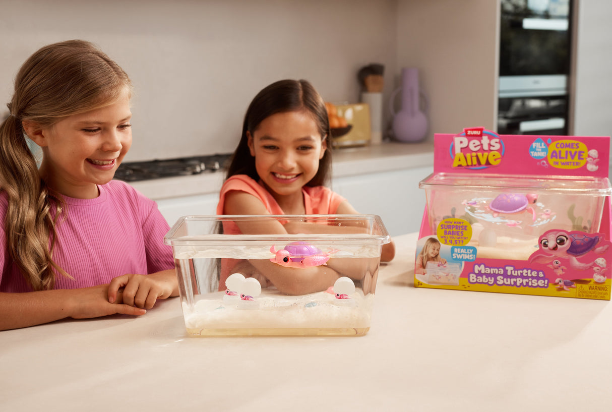 Zuru Pets Alive - Mama Turtle & Baby Surprise, Personaje 4894680041967.0