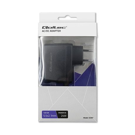EAN 5901878523972 - Qoltec 52397 cargador de dispositivo móvil Universal Negro Corriente alterna Interior imagen 8