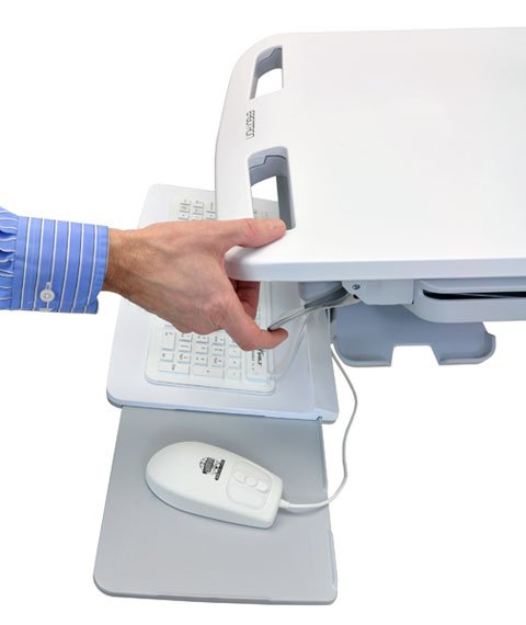 Ergotron Styleview Wagen Mit Lcd-Arm Life-Antrieb 2 Schublade Eu Sau-Eu