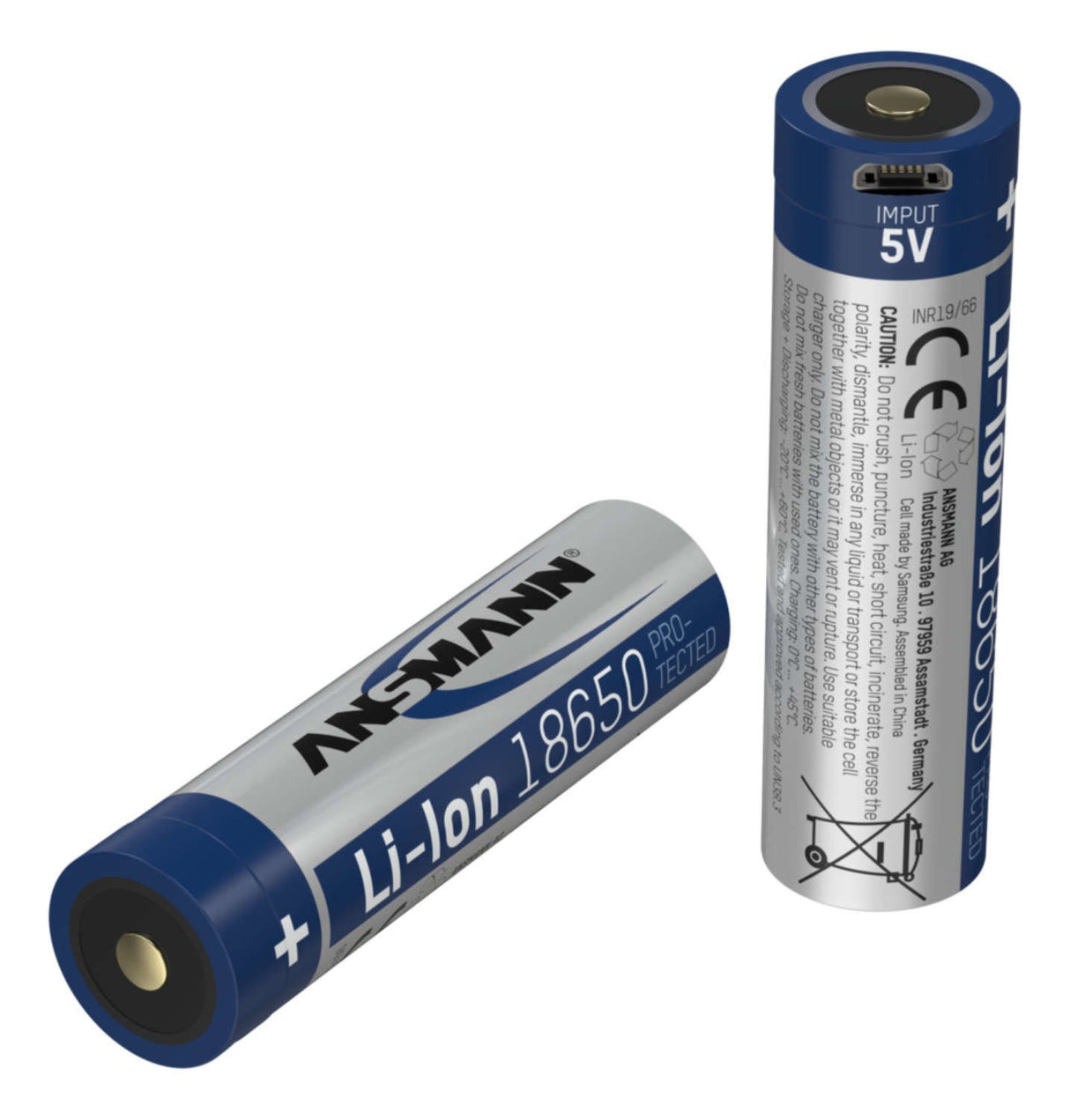 EAN 4013674161362 - Ansmann 1307-0002 pila doméstica Batería recargable 18650 Ión de litio imagen 1