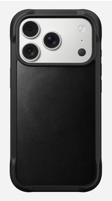 Nomad Rugged Leather Case Iphone 17 Pro Black Horween