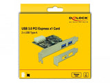EAN 4043619892433 - DeLOCK 89243 tarjeta y adaptador de interfaz Interno USB 3.2 Gen 1 (3.1 Gen 1) imagen 4