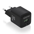 EAN 8436574709513 - AISENS ASCH-25W2P015-BK cargador de dispositivo móvil Universal Corriente alterna Carga rápida Interior imagen 1
