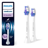 Philips Sensitive Hx6052/87 Pack De 2 Cabezales De Cepillado