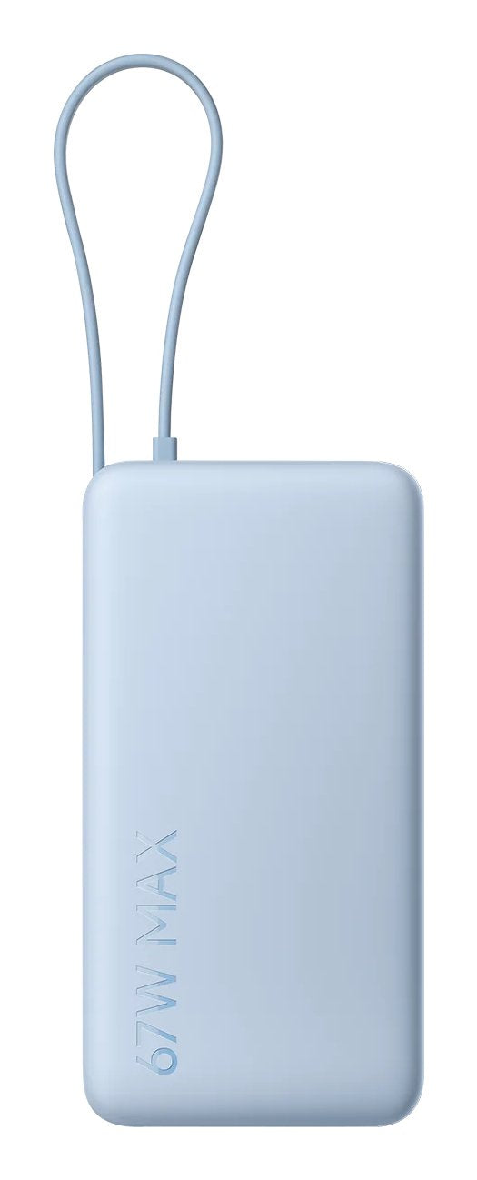 Xiaomi 67w Power Bank 20000 (Integrated Cable) Ice Blue