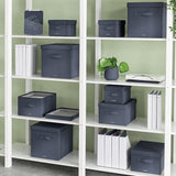 Leitz Fabric Small Storage Box With Lid Pack Of 2